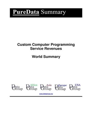 cover image of Custom Computer Programming Service Revenues World Summary